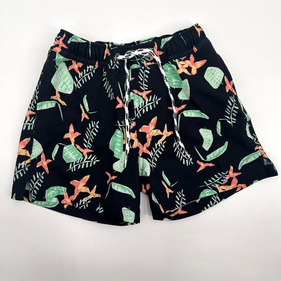 Snapper Rock Boys Size 3 Rainforest Print Swim Trunks - Picture 2 of 7